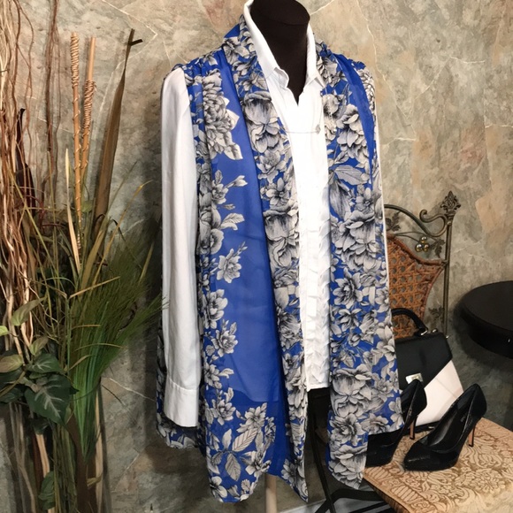 Susan Graver 🌹 stunning vest wrap cover up - Picture 2 of 10